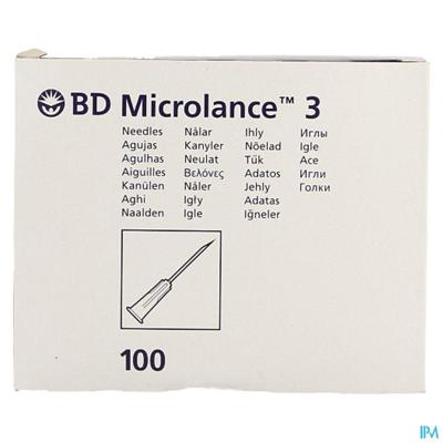 Bd Microlance Naald Hypoderm. 27g 1/2'' Ster 100