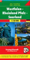 Wegenkaart - landkaart 06 Westfalen - Rheinland Pfalz - Saarland | Fre - thumbnail