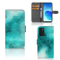 Hoesje OPPO Reno6 5G Painting Blue