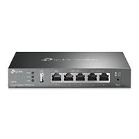TP-Link ER605 Omada Gigabit VPN Router, tot 3 WAN-poorten, USB 4G-modem ondersteuning, Load Balancing, IPSec/PPTP/L2TP/SSL VPN, ideaal voor zakelijk en thuisnetwerk