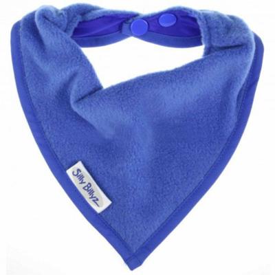 Silly Billyz Fleece Slab Bandana 20 Cm Blauw