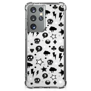 Extreme Case Samsung Galaxy S21 Ultra Silver Punk