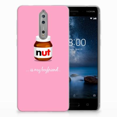 Nokia 8 Siliconen Case Nut Boyfriend Nokia 8 Siliconen Case Nut Boyfriend