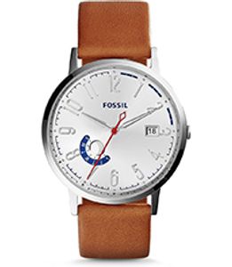 Horlogeband Fossil ES3790 Leder Bruin 20mm