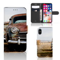 Apple iPhone X | Xs Telefoonhoesje met foto Vintage Auto