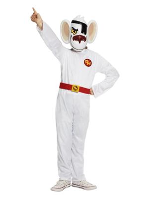 Danger Mouse Costume White Red