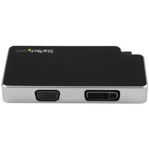 StarTech.com AV reis adapter 3-in-1: USB-C naar VGA, DVI of HDMI 4K