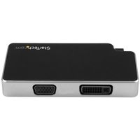 StarTech.com AV reis adapter 3-in-1: USB-C naar VGA, DVI of HDMI 4K - thumbnail