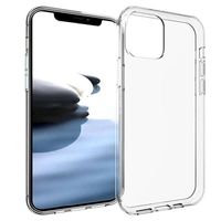 Antislip iPhone 12 Pro Max TPU Hoesje - Doorzichtig - thumbnail