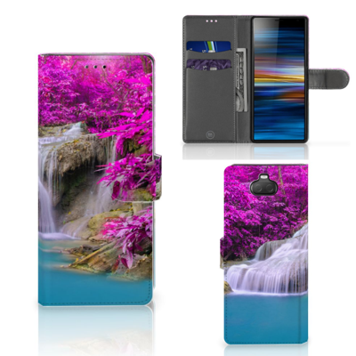 Sony Xperia 10 Flip Cover Waterval Sony Xperia 10 Flip Cover Waterval
