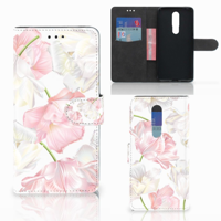 Nokia 3.1 Plus Hoesje Lovely Flowers