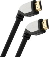 OEHLBACH Shape Magic HDMI kabel 1,7 m HDMI Type A (Standaard) Zwart, Grijs - thumbnail