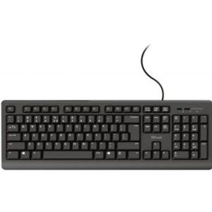 Trust TK-150 Qwerty US Toetsenbord - Zwart