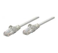 Intellinet 737296 RJ45 Netwerkkabel, patchkabel CAT 6A S/FTP 50.00 m Grijs Folie afscherming, Afscherming gevlochten, Halogeenvrij 1 stuk(s)