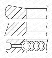 Zuigerveerset GOETZE ENGINE, u.a. für Citroën, Peugeot, Fiat, DS - thumbnail