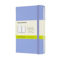 Notitieboek Moleskine pocket 90x140mm blanco hard cover hydrangea blue - thumbnail