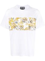 Versace Jeans Couture t-shirt à imprimé baroque - Blanc - thumbnail