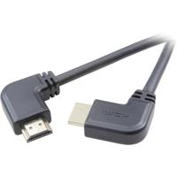 SpeaKa Professional SP-7870392 HDMI-kabel HDMI Aansluitkabel HDMI-A-stekker, HDMI-A-stekker 1.50 m Zwart 4K UHD, Audio Return Channel (ARC), Vergulde - thumbnail