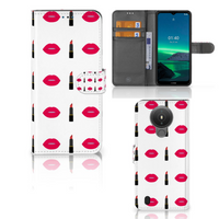 Nokia 1.4 Telefoon Hoesje Lipstick Kiss