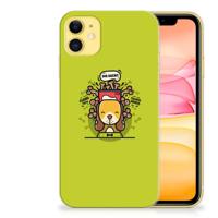 Apple iPhone 11 Telefoonhoesje met Naam Doggy Biscuit