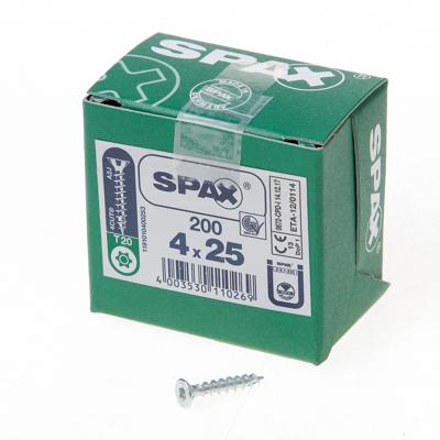 Spax pk t20 geg 4,0x25(200) Spax pk t20 geg 4,0x25(200)