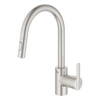 GROHE Feel Keukenkraan - hoog - uittrekbare uitloop - 2 straalsoorten - supersteel geborsteld 31486DC1 - thumbnail