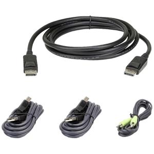 ATEN 1.8M USB DisplayPort Veilige KVM Kabelpakket