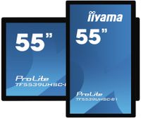 Iiyama ProLite TF5539UHSC-B1AG Large Format display Energielabel: G (A - G) 139.7 cm (55 inch) 3840 x 2160 Pixel 24/7 Multi-touch, Geïntegreerde luidspreker, - thumbnail