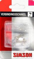 Simson Verbindingsschakel 5/6/7 Fietskettingverbinder (1/2" x 3/32") Zilver