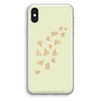 Falling Leaves: iPhone XS Transparant Hoesje - thumbnail