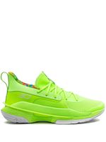 Under Armour baskets UA Curry 7 - Vert