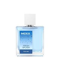 Mexx Fresh Splash For Him, Eau de Toilette, aromatische citrusgeur voor heren, glazen fles met verstuiver, 50 ml