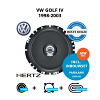 Beste speakers voor VW Golf IV 1998-2003 - Voordeuren/achterdeuren