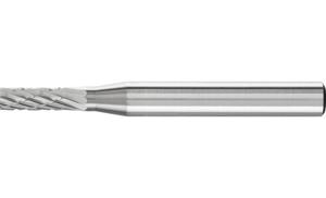 PFERD 21101526 Freesstift Cilinder Lengte 55 mm Afmeting, Ø 4 mm Werklengte 13 mm Schachtdiameter 6 mm