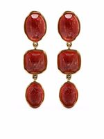 Goossens boucles d'oreilles Cabochons à fermeture clip - Rose