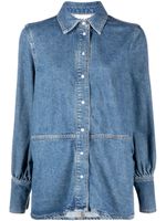 GANNI chemise Future en jean - Bleu