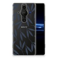 Sony Xperia Pro-I TPU Case Leaves Blue - thumbnail