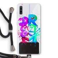 Dream: Samsung Galaxy A70 Transparant Hoesje met koord