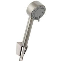 Douchekop Vegas Staal Rond Verstelbaar 2 Standen met Douchekophouder en Doucheslang