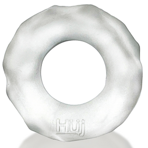 Hunkyjunk Fractal - Tactile Cockring - Clear Ice