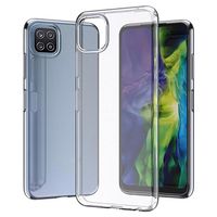 Antislip Samsung Galaxy A22 5G, Galaxy F42 5G TPU Hoesje - Doorzichtig