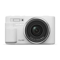 YASHICA City 200 4K digitale camera voor fotografie, digitale camera met 4x zoom, autofocus + handmatig, ondersteunt micro-SD-kaarten, mini-camera