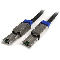 StarTech.com SAS kabel extern SFF-8088 naar SFF-8088 Mini SAS kabel (26pin) 2m aansluitkabel - 2 x SFF-8088 (26pin Mini SAS) plug