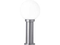 LeuchtenDirekt 19014-55 Tano Staande buitenlamp Halogeen E27 60 W Staal, Wit