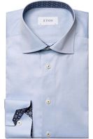 ETON Slim Fit Overhemd blauw, Effen - thumbnail