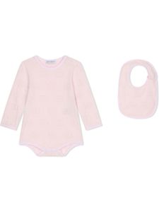 Dolce & Gabbana Kids trousseau de naissance à logo DG - Rose