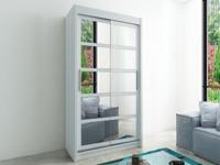 Kast ROMELU 2 schuifdeuren 120 cm wit