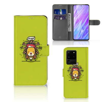 Samsung Galaxy S20 Ultra Leuk Hoesje Doggy Biscuit Samsung Galaxy S20 Ultra Leuk Hoesje Doggy Biscuit