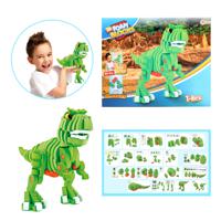 Toi-Toys Knutselpuzzel Dinosaurus 25,8 Cm Groen 104-delig