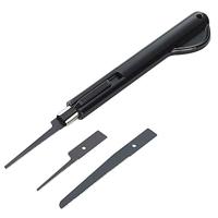 Revell Revell_39067 39067 Precisiezaag met 3 verwisselbare zaagbladen, speciaal gereedschap voor plastic modelbouw 39067-accessoires, zwart